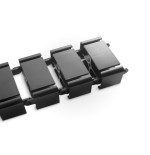 Assmann electronic da-90505 canaleta para cable bandeja portacables curva negro