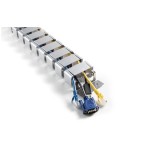 Canaleta para cables bandeja portacables plata da-90506