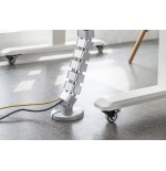 Canaleta para cables bandeja portacables plata da-90506