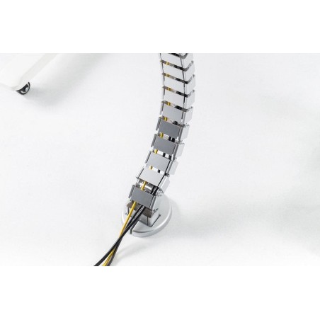 Canaleta para cables bandeja portacables plata da-90506