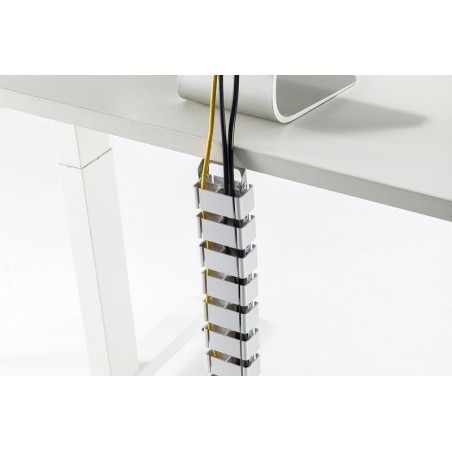 Canaleta para cables bandeja portacables plata da-90506