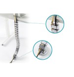 Canaleta para cables bandeja portacables plata da-90506