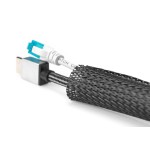 Digitus da-90507 protector de cable mantenimiento de cables negro 2m