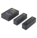 Comprobador de cables digitus multi-red rj45 bnc