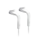 Cable acodado ubiquiti u-cable-patch-0.3m-rj45  30cm  blanco
