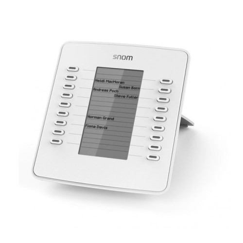 Snom d7 ip módulo adicional [add-on] blanco 18 botones
