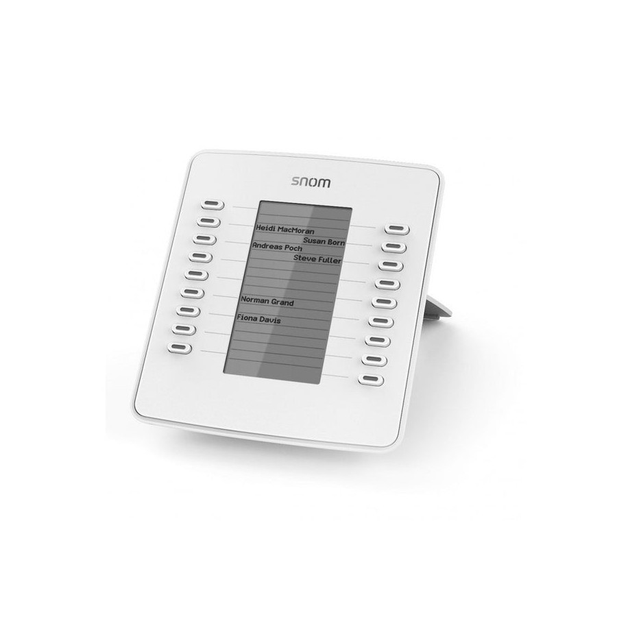 Snom d7 ip módulo adicional [add-on] blanco 18 botones