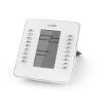 Snom d7 ip módulo adicional [add-on] blanco 18 botones