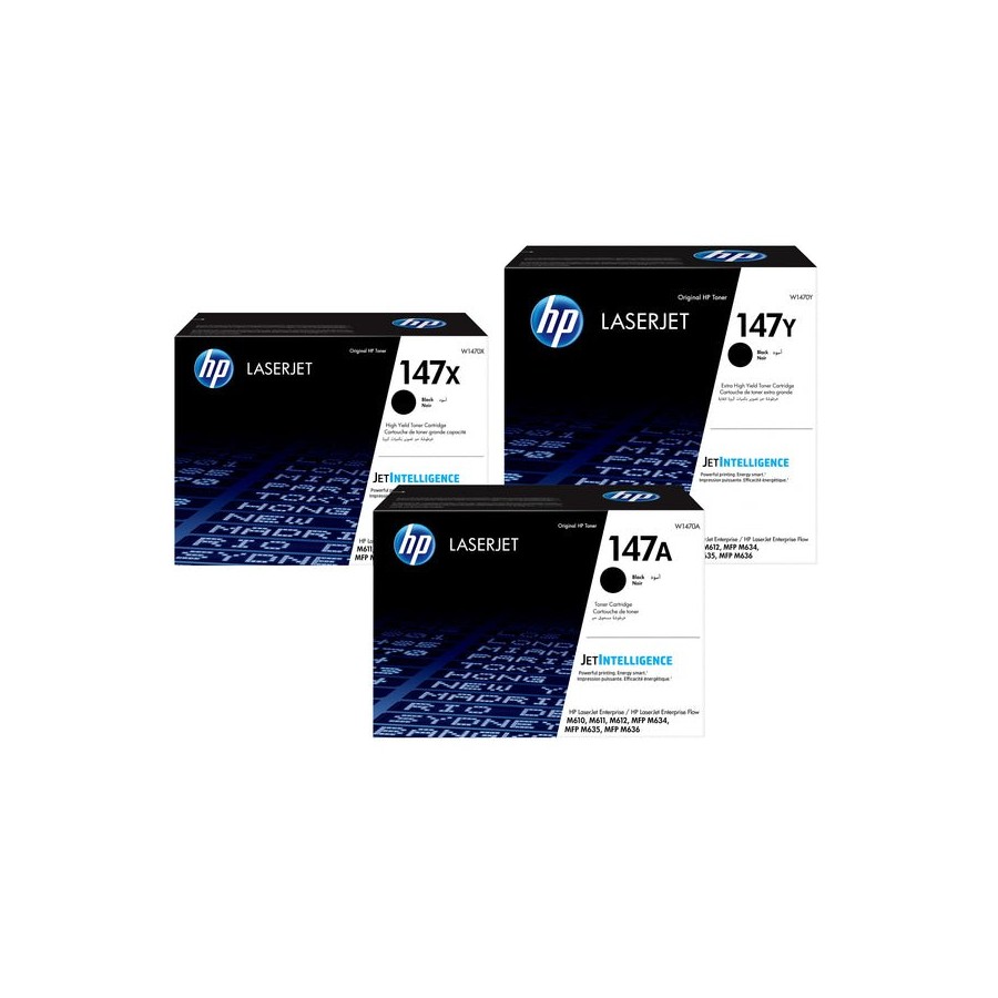 Tóner original hp 147y xxl alta capacidad negro