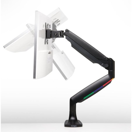 Brazo para monitor kensington 1tft, negro de un solo toque