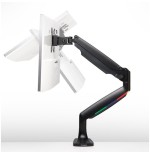 Brazo para monitor kensington 1tft, negro de un solo toque