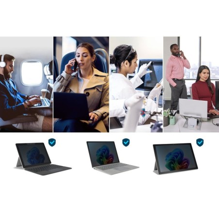 Privacy filter removable 2-way for surface laptop 3 15in