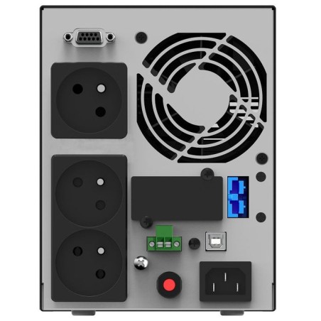Power walker ups en línea vfi 1000 at fr 3x fr out usb / rs-232 lcd epo
