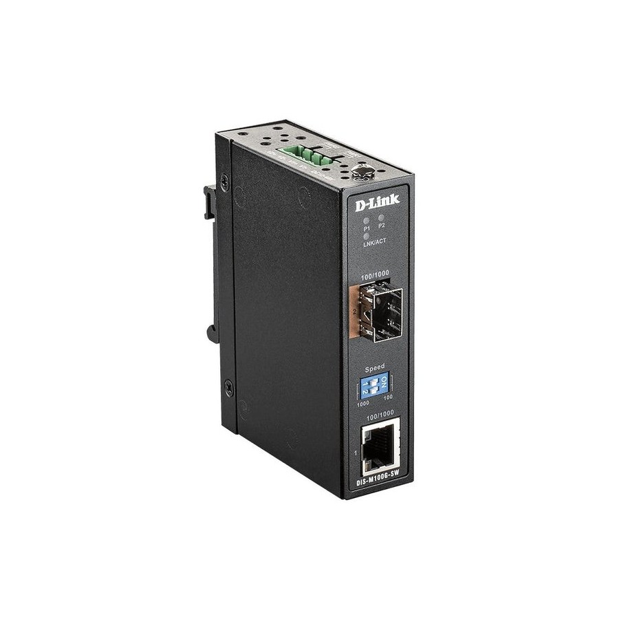 D-link dis-m100g-sw convertidor de medio 4000 mbit/s multimodo, monomodo negro
