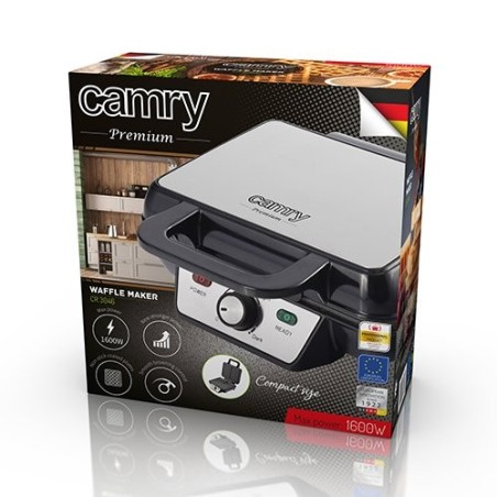 Plancha para gofres camry cr 3046 1000 w