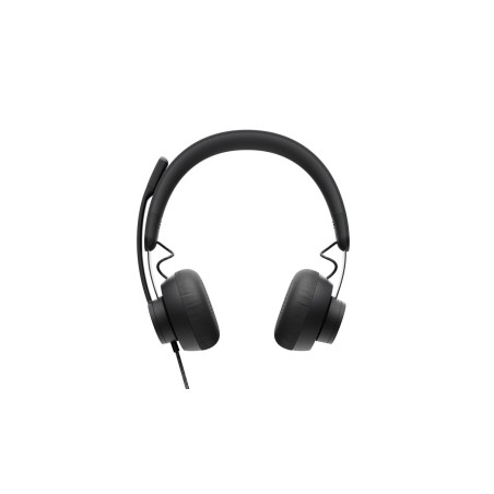 Auriculares logitech zone wired/ con micrófono/ usb/ negros 981-000875