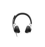 Auriculares logitech zone wired/ con micrófono/ usb/ negros 981-000875