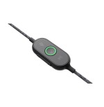 Auriculares logitech zone wired/ con micrófono/ usb/ negros 981-000875