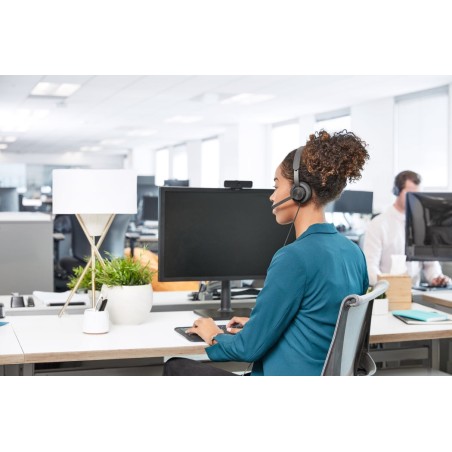 Auriculares logitech zone wired/ con micrófono/ usb/ negros 981-000875