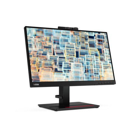 Monitor lenovo 21.5 hdmi vga dp t22v-20 con webcam fhd 1920x1080 regulable en altura y pivotante (vertical)