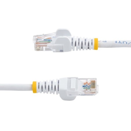 Startech cable de red cat5e utp 3m blanco 45pat3mwh
