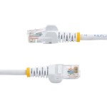 Startech cable de red cat5e utp 3m blanco 45pat3mwh