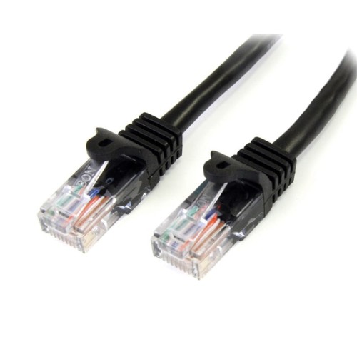 Startech cable de red cat5e utp 2m negro  45pat2mbk