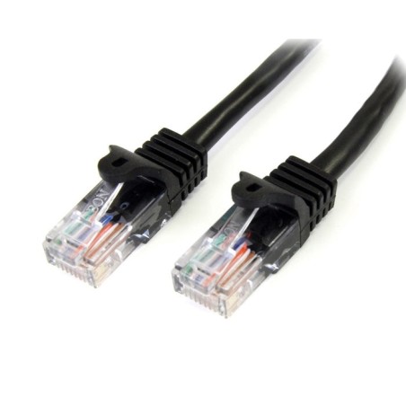 Startech cable de red cat5e utp 2m negro  45pat2mbk