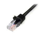 Startech cable de red cat5e utp 2m negro  45pat2mbk