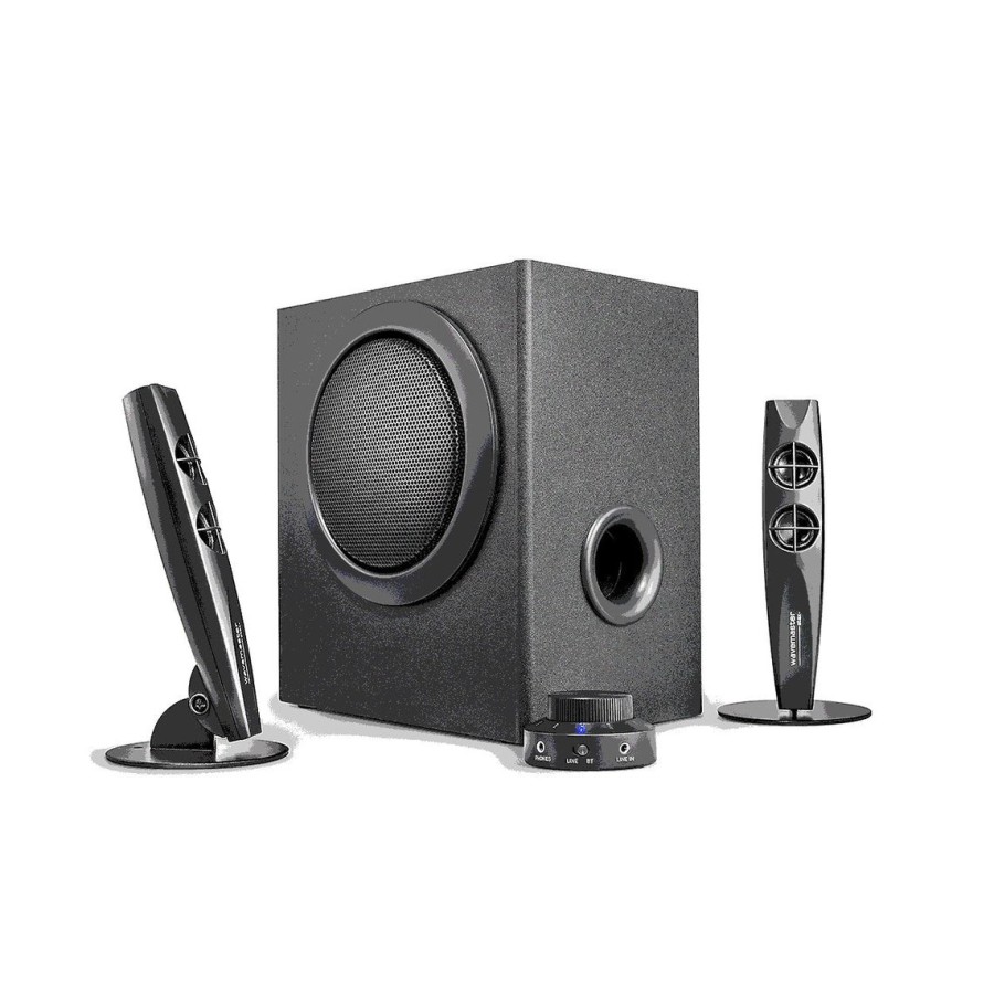 Altavoces wavemaster stax bt 2.1 bluetooth negro minorista