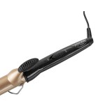 Adler ad 2112 utensilio de peinado rizador de pelo caliente negro, oro rosa 55 w