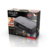 Sandwichera xxl tamaño usa adler ad 3043