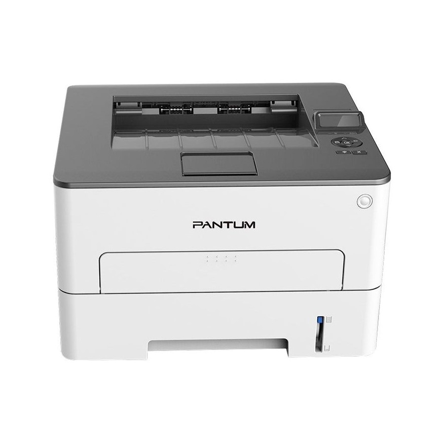 Pantum p3010dw impresora láser monocromo a4 1200x1200 ppp 30 ppm 250 hojas duplex gdi mem. 128mb ubs 2.0 tarjeta red wifi nfc