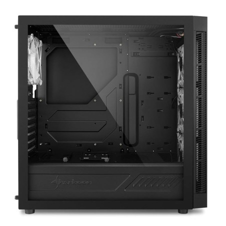 Caja pc sharkoon tg5 pro atx 2xusb3.0 2xusb2.0 sin fuente rgb