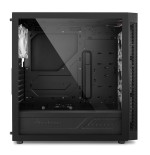 Caja pc sharkoon tg5 pro atx 2xusb3.0 2xusb2.0 sin fuente rgb