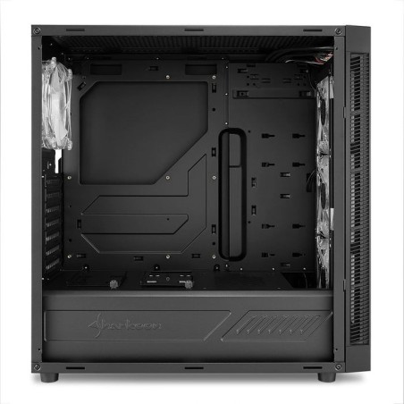 Caja pc sharkoon tg5 pro atx 2xusb3.0 2xusb2.0 sin fuente rgb