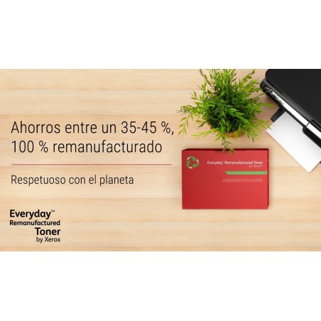Xerox cartucho de tóner negro. equivalente a hp cf540x.