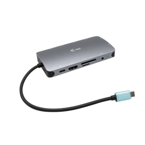 I-tec metal usb-c nano dock hdmi/vga with lan + power delivery 100 w