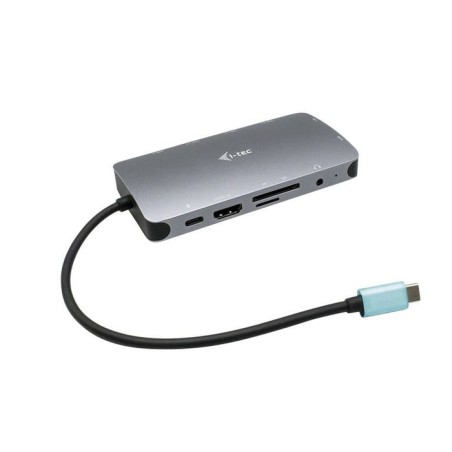 I-tec metal usb-c nano dock hdmi/vga with lan + power delivery 100 w