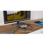 I-tec metal usb-c nano dock hdmi/vga with lan + power delivery 100 w