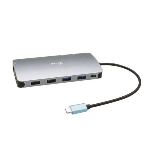I-tec metal usb-c nano 3x display docking station + power delivery 100 w