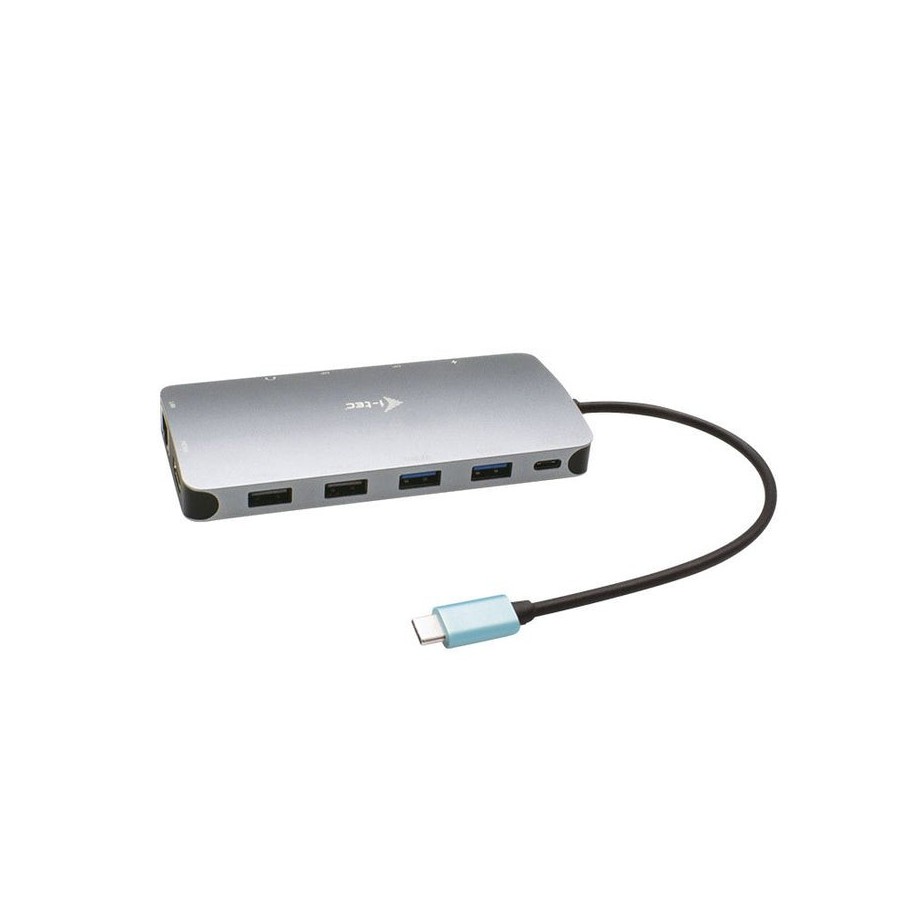 I-tec metal usb-c nano 3x display docking station + power delivery 100 w