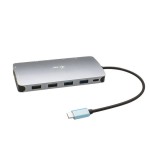 I-tec metal usb-c nano 3x display docking station + power delivery 100 w