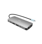 I-tec metal usb-c nano 3x display docking station + power delivery 100 w