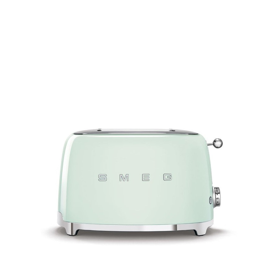 Tostadora smeg tsf01pgeu 2 rebanada(s) verde acero, botones, nivel, giratorio, 950 w, 220 - 240 v