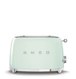 Tostadora smeg tsf01pgeu 2 rebanada(s) verde acero, botones, nivel, giratorio, 950 w, 220 - 240 v