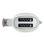 Tostadora smeg tsf01pgeu 2 rebanada(s) verde acero, botones, nivel, giratorio, 950 w, 220 - 240 v