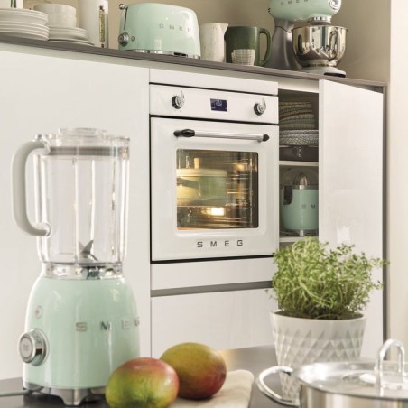 Tostadora smeg tsf01pgeu 2 rebanada(s) verde acero, botones, nivel, giratorio, 950 w, 220 - 240 v