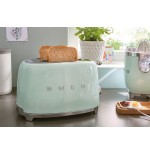 Tostadora smeg tsf01pgeu 2 rebanada(s) verde acero, botones, nivel, giratorio, 950 w, 220 - 240 v