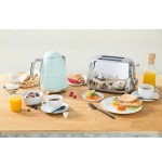 Tostadora smeg tsf01pgeu 2 rebanada(s) verde acero, botones, nivel, giratorio, 950 w, 220 - 240 v